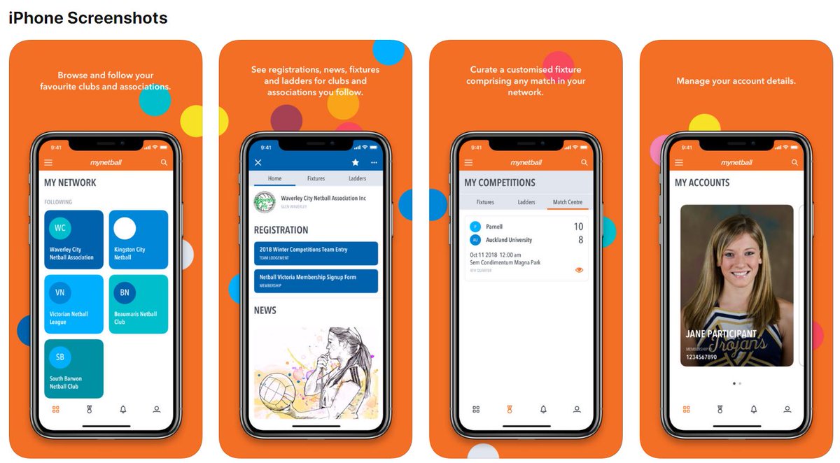 ResultsVault's tweet photo. Any Netball team &amp; competition in your pocket
Follow all scores &amp; ladders #MyNetball App for iOS &amp; Android: 
https://t.co/KtM2Vlve7u
by @InteractSport https://t.co/8gwVnWEHVF