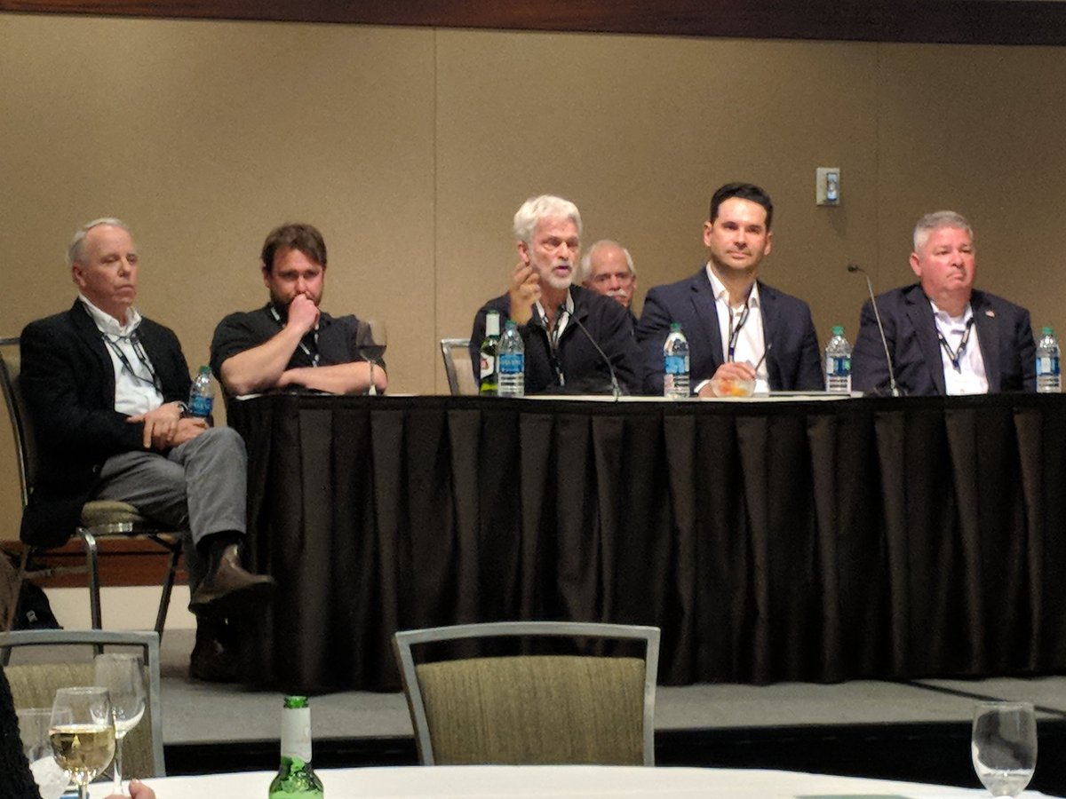 "It's rare that people take this direct involvement all the way down in their supply chain." -Dean Cyon of <a href="/Deans_Beans/">Dean's Beans Organic Coffee Company</a> during panel “From Conflict to Coffee” at #coffeeexpo2018, on what makes our specialty #coffee community unique.