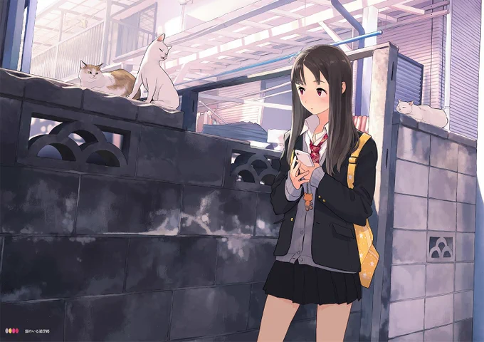#4月なのでフォロワーさんに自己紹介しよう 
制服少女がかわいくなる感じの空気感のある絵が好きでよく描きます。 