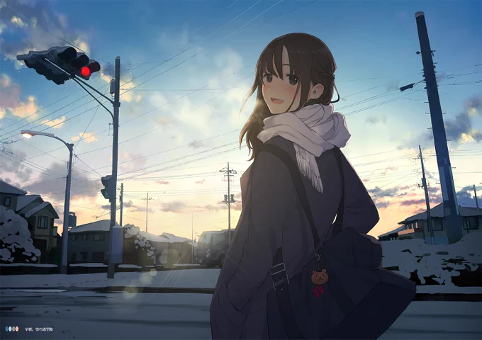 #4月なのでフォロワーさんに自己紹介しよう 
制服少女がかわいくなる感じの空気感のある絵が好きでよく描きます。 