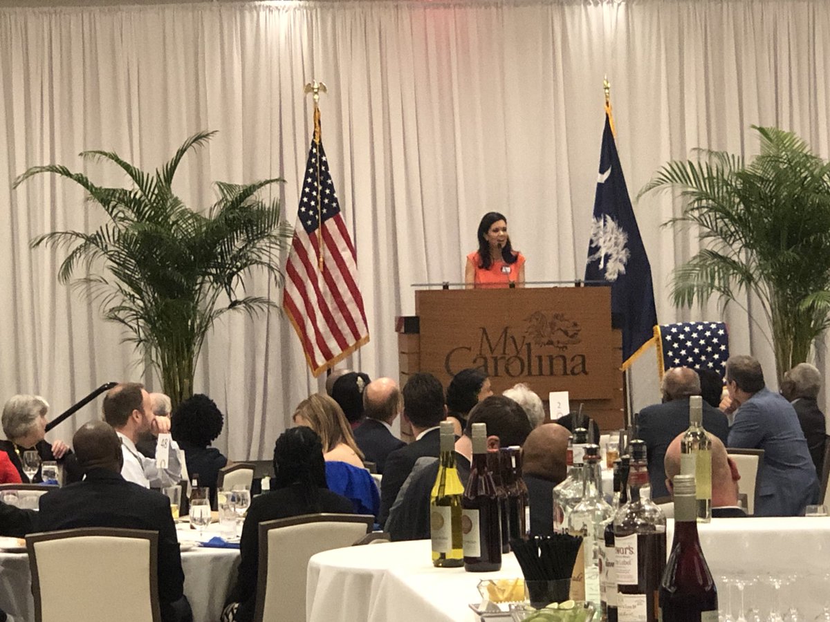 jslovegrove's tweet image. State Rep. @MPowersNorrell tells SC Dems they’re on their way to winning back the Statehouse:

“I thought we might capture the majority just by indictments... but now we’re going to do it by elections.” #scpol