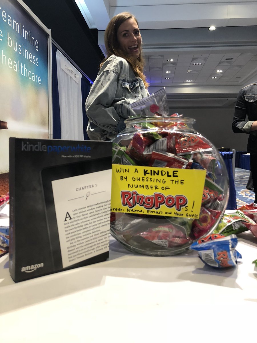 betterhlthcare's tweet photo. @CAQH is ready for the Exhibit Fair! Stop by Booth #209! We have ring pops, a Kindle raffle and provider data solutions! https://t.co/dvDA87vJ08