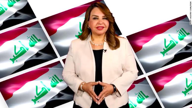 CNN's tweet photo. A candidate for an Iraqi Parliament seat has dropped her run for office amid a swirl of attention over what she asserts is a "fabricated" sex tape, a clip that went viral across Iraq https://t.co/9ucXAdZPEj https://t.co/lBjMctJpJl