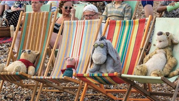 TheDisInsider's tweet photo. First look at Piglet, Eeyore, and Tigger from CHRISTOPHER ROBIN.
#ChristopherRobin 

Reminder that Rabbit and Owl will be real animals. https://t.co/hJ7FrYOq4i