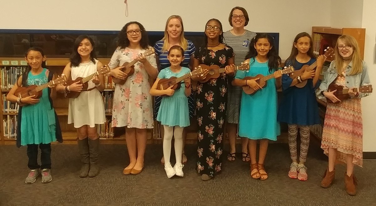 EELibrary's tweet image. Our first Uke Can Do It 6 week program ended with a performance tonight. #ukecandoit #MyIrvingISD @IISDFoundation @ElliottEagles #irvingreads @IrvingLibraries