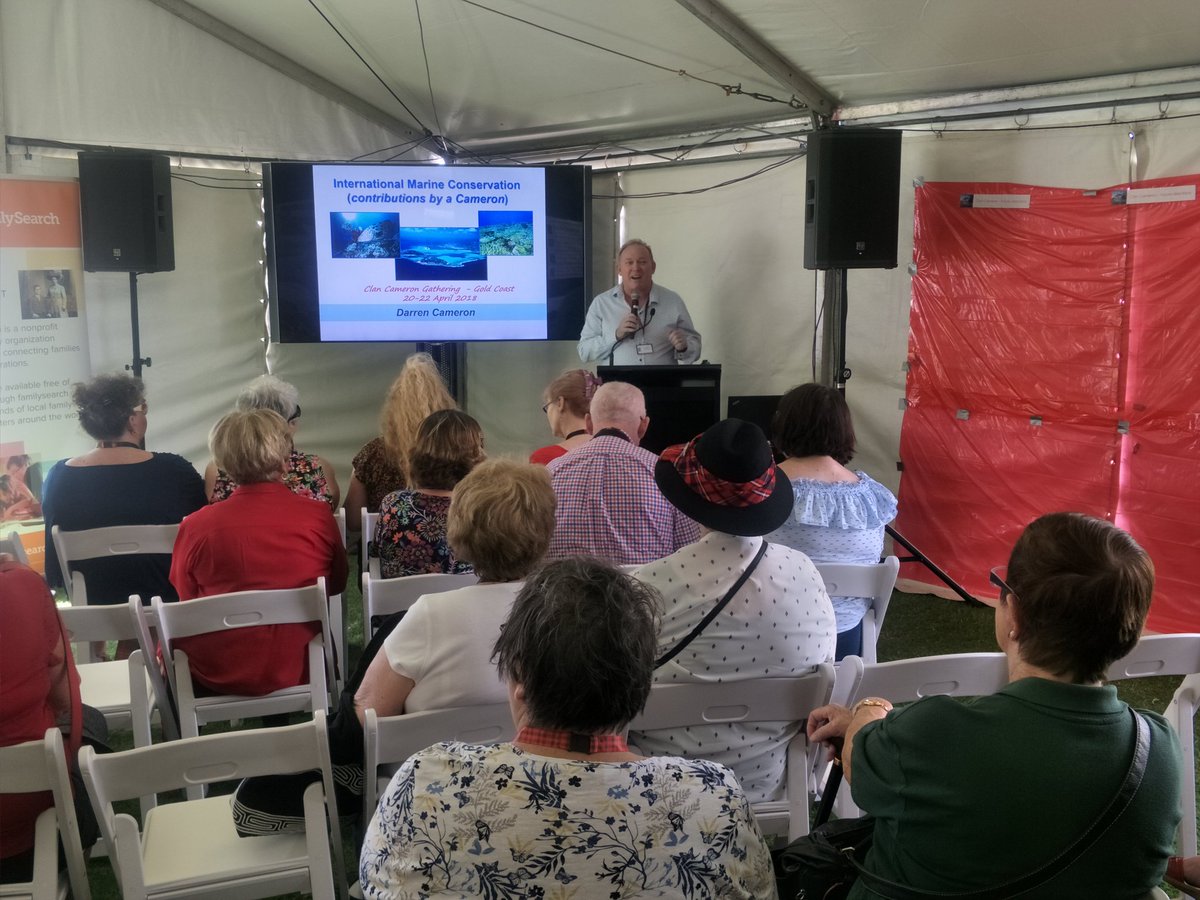 CameronGC2018's tweet photo. Hearing from Darren Cameron from @GBRMPA talking about marine conservation and the #greatBarrierReef 

 #gathering https://t.co/V2b3yQHtSJ