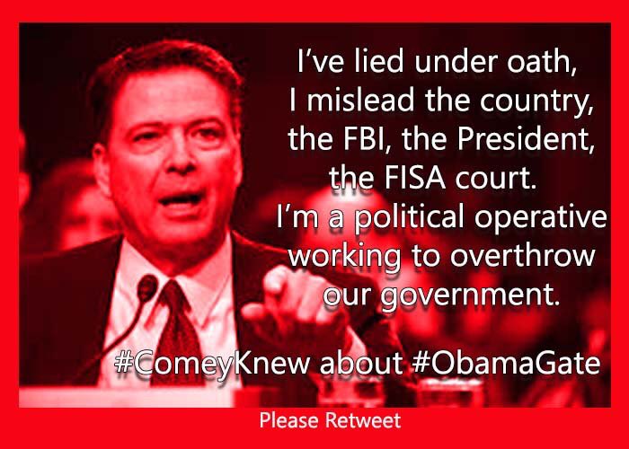 fishslayer56's tweet photo. @KMGGaryde @signess226 The #RingleaderandChief lead his band of lawless hacks to attack a duly elected president and try and unseat him. Make no mistake #ObamaKnew! Who will fall on their sword for him? It is unraveling like a cheap sweater #ComeyKnew #CrapperKnew #BrennanKnew about #ObamaGate https://t.co/ET26FQJw5C