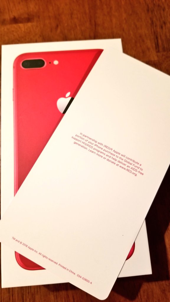 TheMattStout's tweet image. When people ask why I bought a #RedIphone. . . Read the insert. There's actually a good reason behind it.