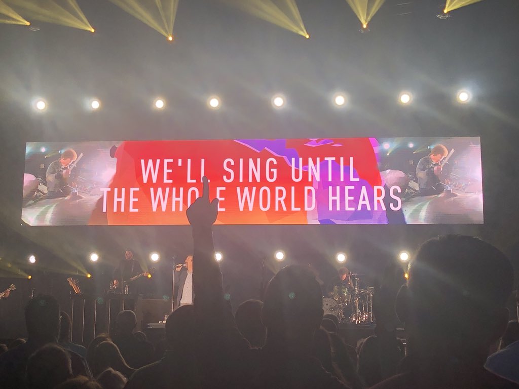 Loving the show <a href="/castingcrowns/">Casting Crowns</a> #castingcrowns