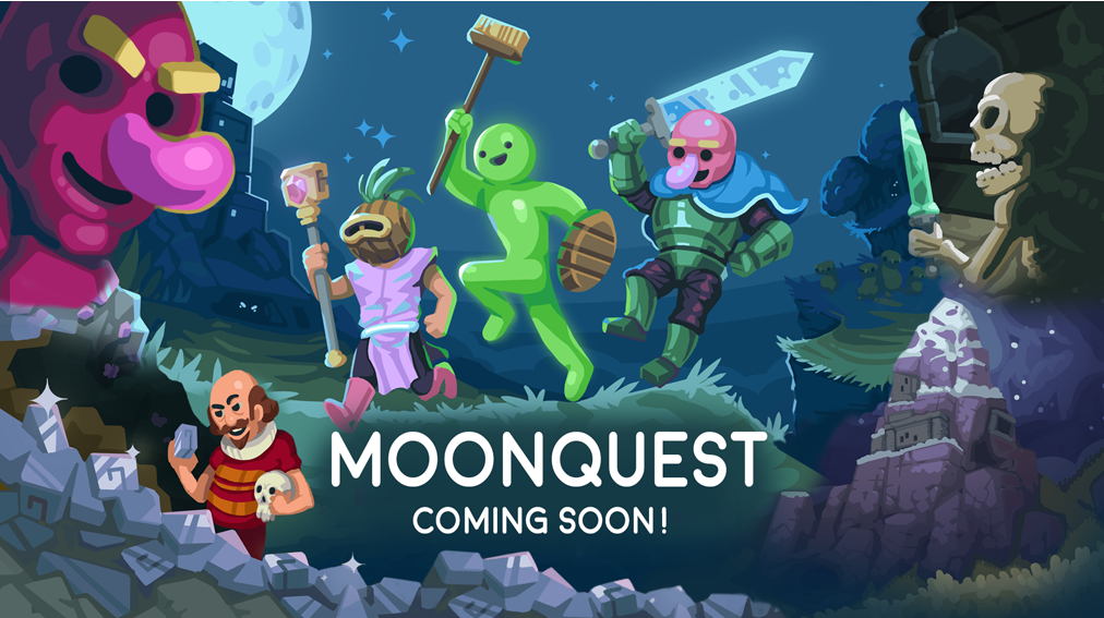 eigenbom's tweet image. After a magical voyage through the cosmos, MoonQuest will be landing in early June! Stay tuned for further transmissions: @playmoonquest.