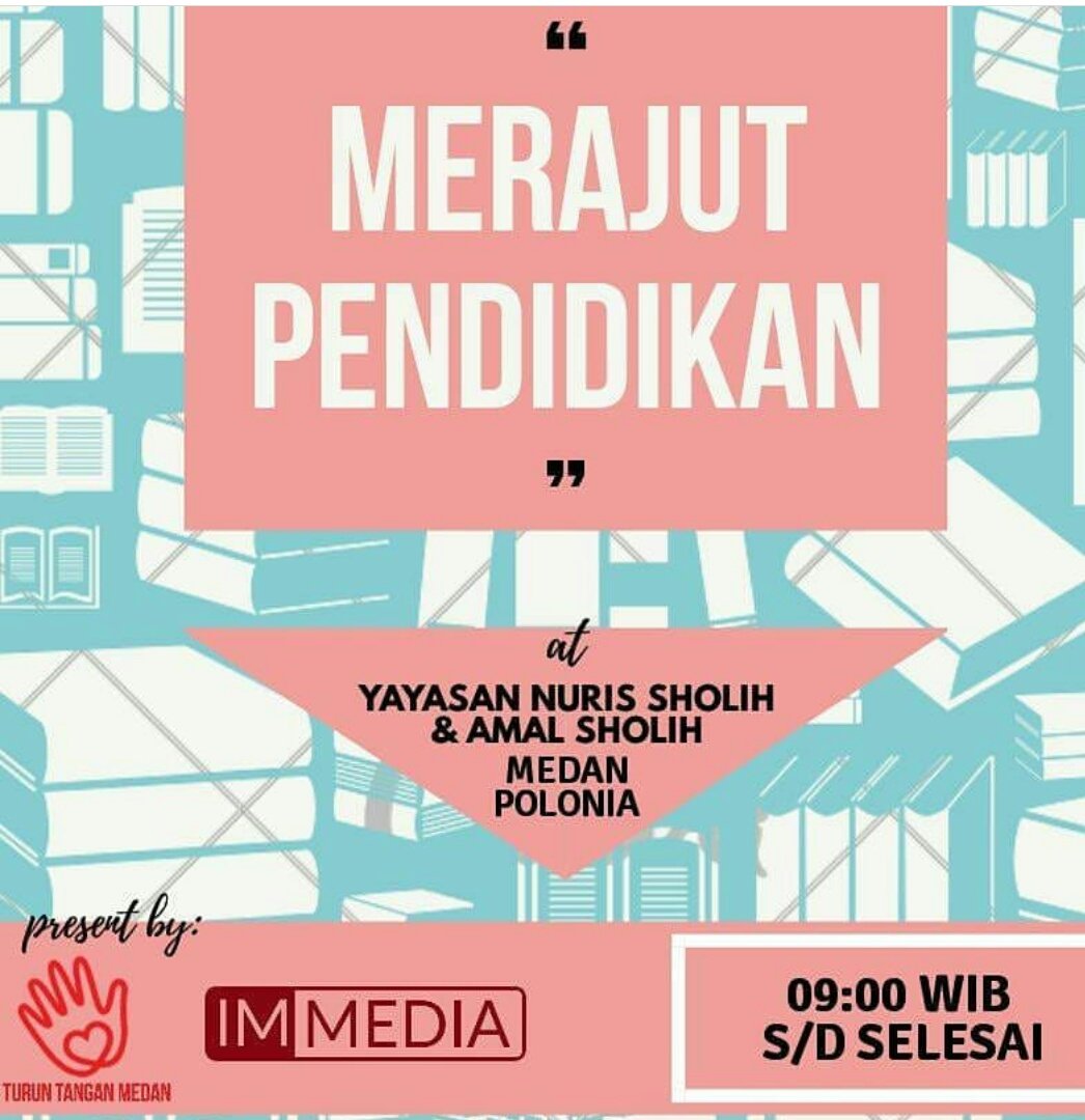 Pendidikan yang dirajut oleh gerakan kita semua untuk Mencerdaskan kehidupan bangsa.

Selamat Pagi Relawan. Mari turut hadir. Pejuang Bukan? 

Cc <a href="/Turuntangan/">Ciptakan Dampak Sosial di Sekitarmu! | TurunTangan</a> <a href="/turuntanganbdg/">TurunTangan Bandung</a> @turuntanganmlg <a href="/TurunTanganAceh/">Turun Tangan Aceh</a>