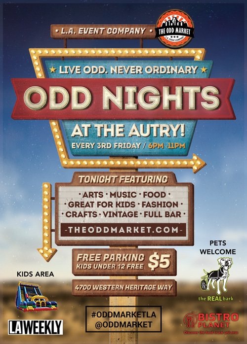 BabysBBs's tweet photo. We've got the burgers covered tonight at at Odd Nights #AtTheAutry! Come by and get a juicy burger dinner before 11p at 4700 Western Heritage Way! #OddMarketLA @oddmarket @TheAutry https://t.co/SY6UDZoC00