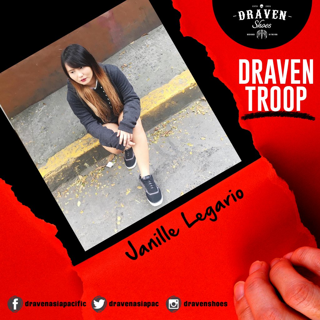 Be like Janille Legario rocking out the street with her Draven kicks. Tag us in your photos too! #DravenShoes #DravenAsiaPacific