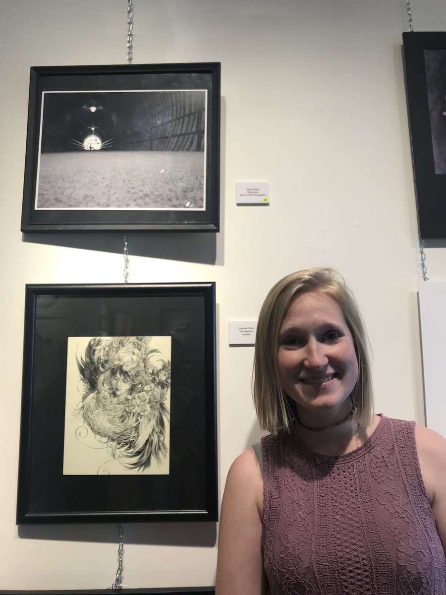 KMHS_ART's tweet photo. Packed house at tonight’s Congressional Art competition reception! @RepLoudermilk presented. So proud of our KMHS artists that submitted! Thank you #RobertKentGalleries for hosting! https://t.co/t03bOWpXxg