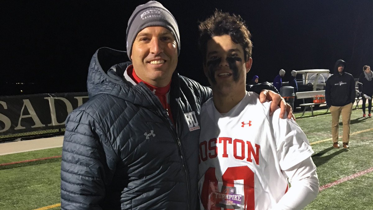 TerrierMLAX's tweet photo. Chris Gray set a new single-season scoring record and Joe McSorley earned @TurnpikeTrophy MVP honors thanks to 10 saves in an impressive win to keep our season going.

https://t.co/Yws0XIxYXj https://t.co/4SOvwtwVhx