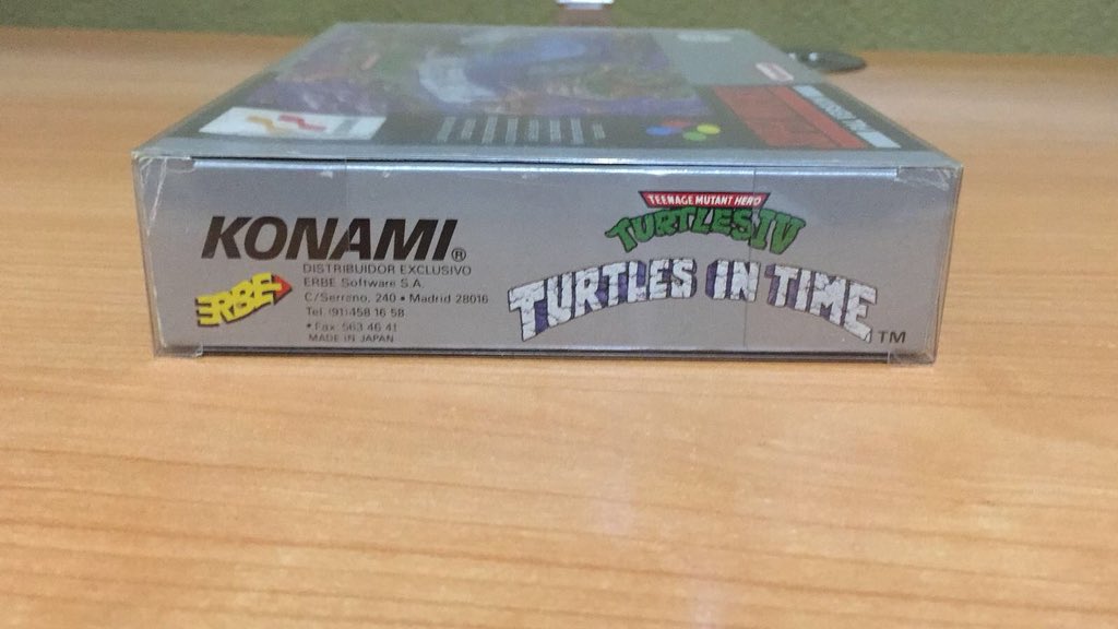 Strangelovesnk's tweet photo. Ryo’s Turtles in Time, a great beat’em up for #snes 😄 #retro #gaming #gamers #videogames #videojuegos #retrocomputing #retrocollector #snes2018 #retrogamer #arcade #RetroGame #SNESfriday #RetroDoctors #capcom #retrogaming #SegaGenesis #brawl #SNK #NEOGEO #Consoles #RetroGames https://t.co/P8X5Q2UBnR