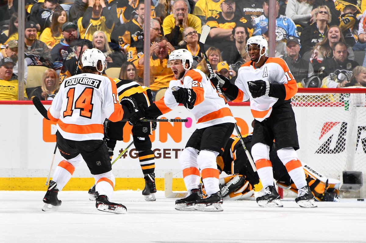 NHLFlyers's tweet photo. Current mood. #LetsGoFlyers https://t.co/ZmmqakVPxa