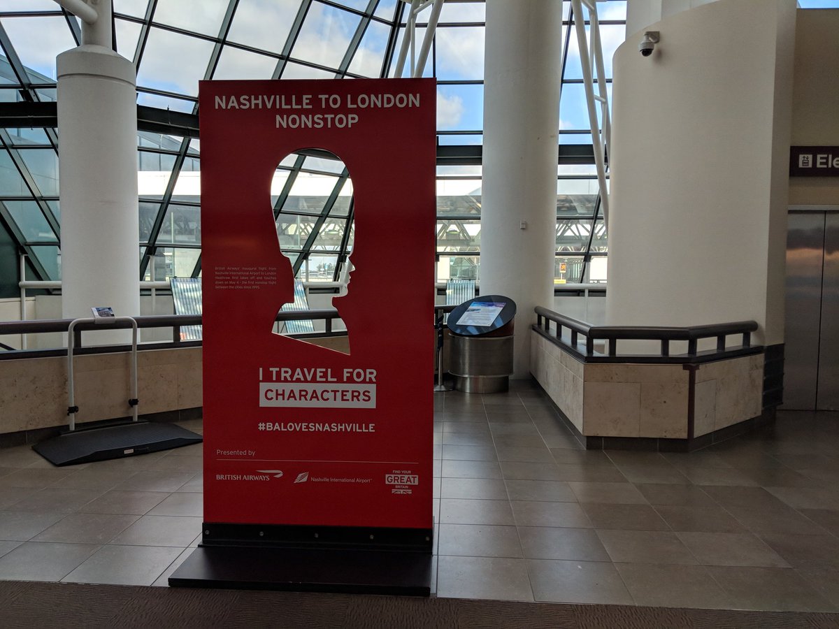 minhatwork's tweet photo. Anyone want a free trip to London? Find these icons around town and take a photo for a chance to win! #BALovesNashville @Fly_Nashville https://t.co/HudhvofrMD