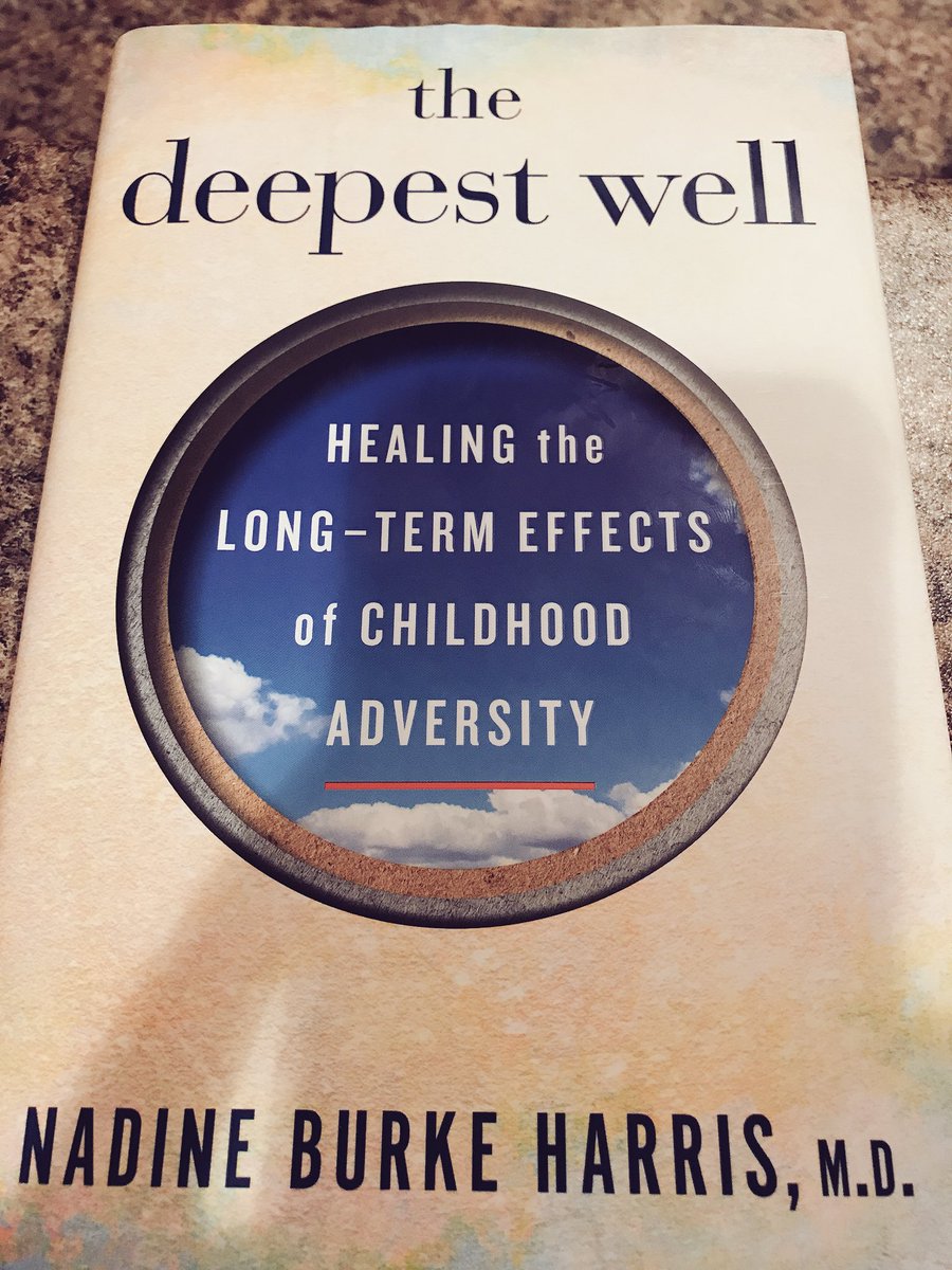 psychSOCteach's tweet photo. finally have @DrBurkeHarris #deepestwell in my hands! breaking in a new highlighter for this one! so excited! #ACE #adversechildhoodexperiences 🔑🕳💡📚🖌🤓 #knowledgeispowerful #psychology https://t.co/fKxqPMQLee