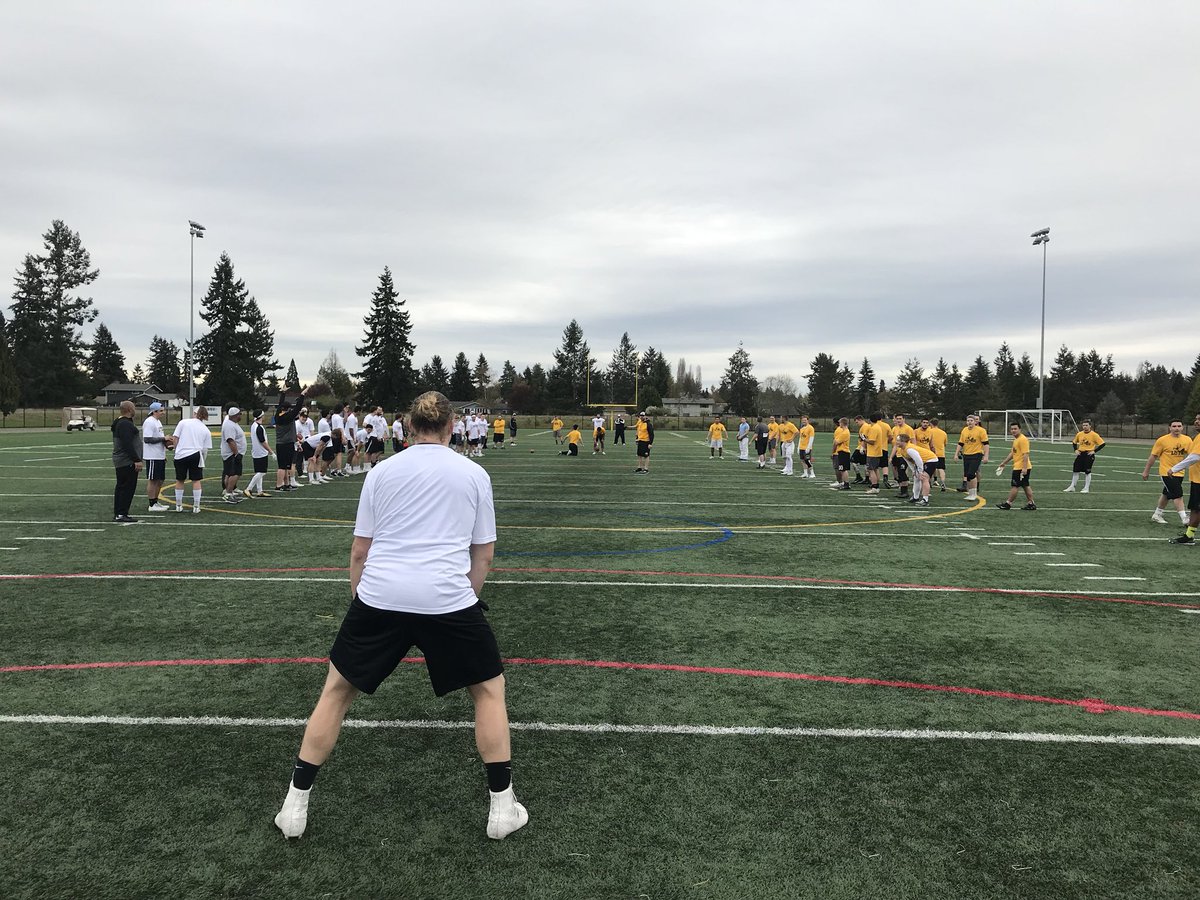Big Man Punt return today to end practice. D got it done today...Great day to be a Lute 👊🏻🏈. Cantuuuuuuu !!!! #golutes #plufootball