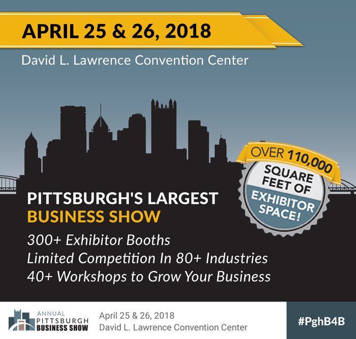 PghB4BShow's tweet photo. This year, we have partnered with the @WashCoChamberPA, the second largest #ChamberOfCommerce in #SWPA. We are very excited about this partnership! Chamber members receive discounted tickets, more info here: https://t.co/PqQ2ztu4S6

#pghb4b #pittsburghbusiness #pittsburghevents https://t.co/Br8MLpIbME