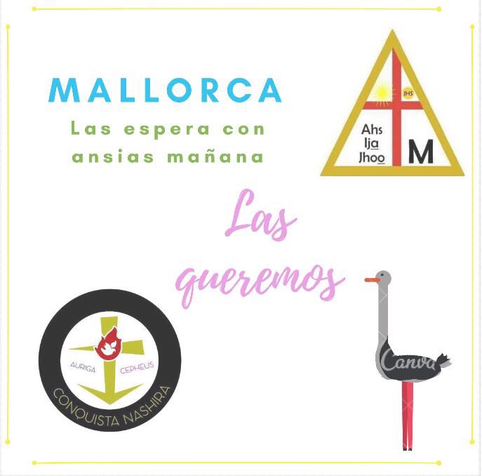 MallorcaBiwa's tweet photo. YA MAÑANA PODREMOS TENER ESTA SÚPER EXPERIENCIA @NashiraBxAdhara @LAMEJORJUVENIL 🙆🏻‍♀️🙆🏻‍♀️🙆🏻‍♀️🙆🏻‍♀️ https://t.co/by1f35Vhz5