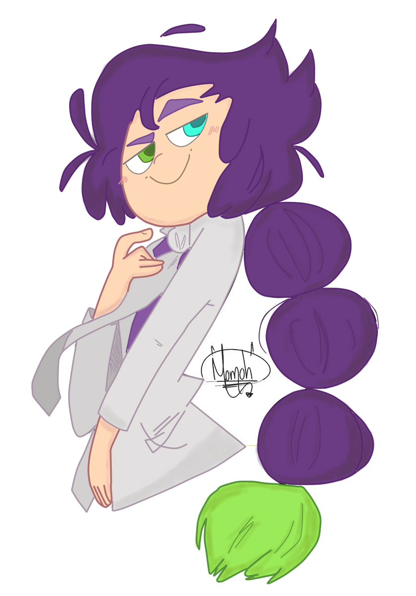 GENOSGt3's tweet photo. Lo logre terminar de pintar perdón por si los colores no son los correctos  espero que guste 💚                
Lineart: @Momo74327
Color: yo🙃 https://t.co/ayjVWdZpXH