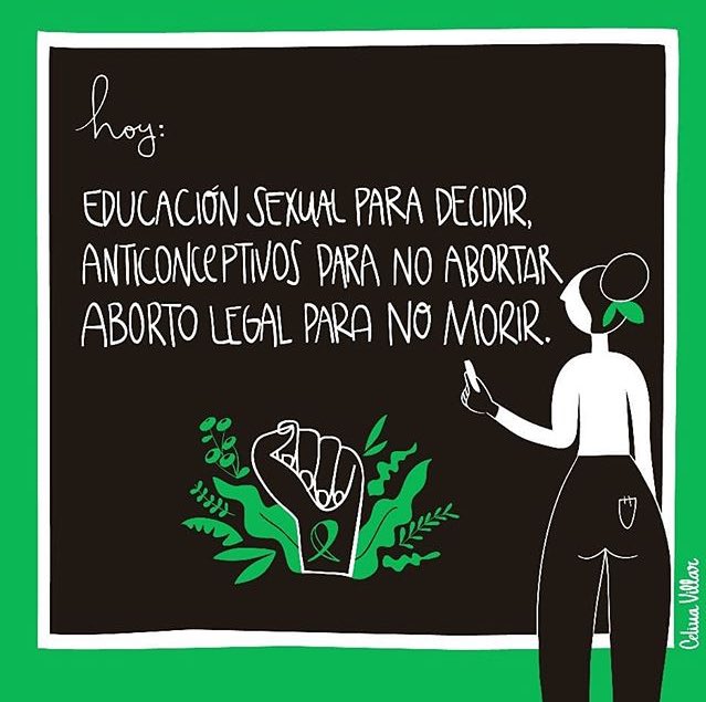 linea_peluda's tweet photo. 💚 @celinavillar 💚
#AbortoLegalSeguroYGratuitoYa https://t.co/Dkm7y6oW0a
