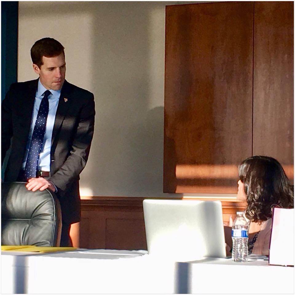 studentsofpgh's tweet photo. We are thankful and deeply honored by the presence of Congressman Conor Lamb @RepConorLamb at yesterday's meeting.
This was a hectic week for council members &amp; election of the 2018-2019 Executive Board was rescheduled by our advisers. Thanks to @DuqSGA for hosting the council https://t.co/QjWZZCGmJr