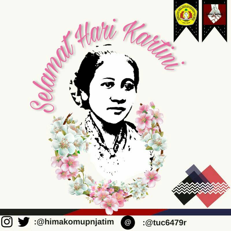 [HARI KARTINI]
Selamat Hari Kartini untuk seluruh Wanita COMMERS!! gapai cita citamu seperti langit yang tinggi karena semangat kartini muda akan selalu lebih baik daripada sebelumnya dan itu akan selalu berada didalam hati Wanita 
#SALAMREVOLUSI
#KABINETREVOLUSI
#HIMAKOM2018