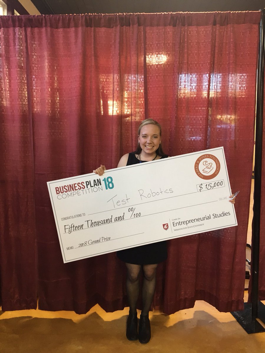 MurrowCollege's tweet photo. Rock on @Sam_m_chapman and all of team TEST! #WSUBPC18 WINNERS! #MurrowInAction https://t.co/s5GRyPEDYO