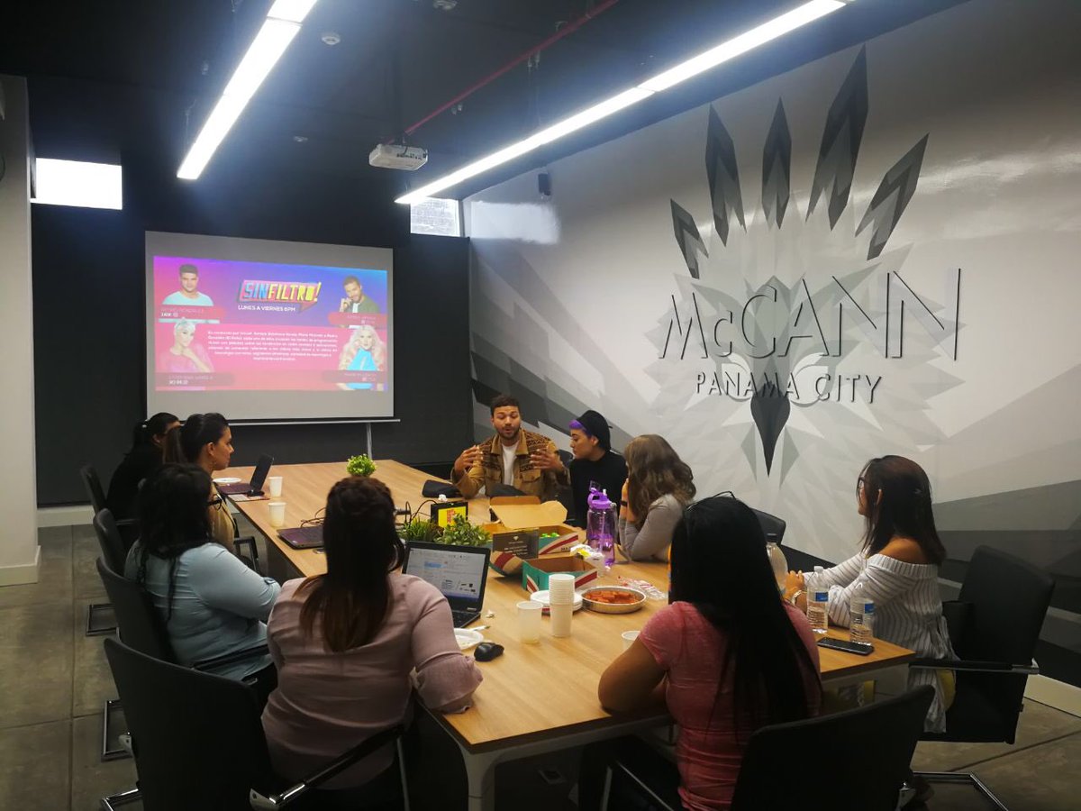 MedcomMedios's tweet photo. Workshop junto a @oye_tv y @MallTVPTY en @McCann_Panama #MedcomCable https://t.co/ydjxvCZgiL