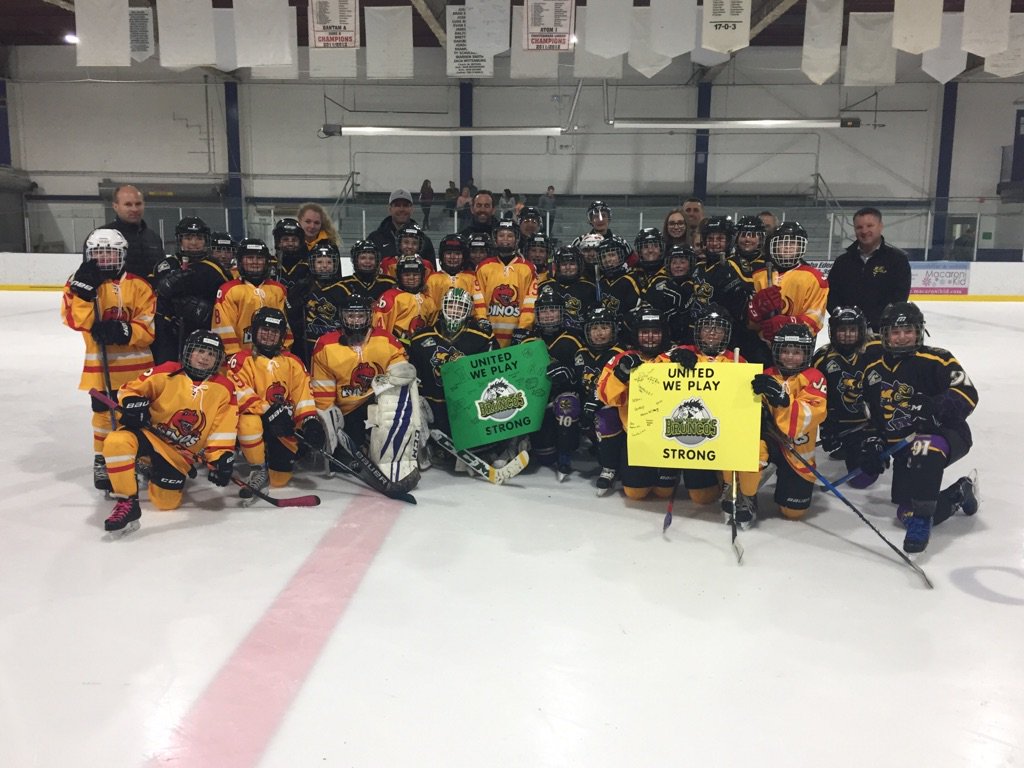 helmsolutionsab's tweet photo. Sting &amp; Jr. Dino's, Its larger than just a game! It starts at the roots,                  Love &amp; Support! Always in our Hearts! https://t.co/JzkJjhOxEj