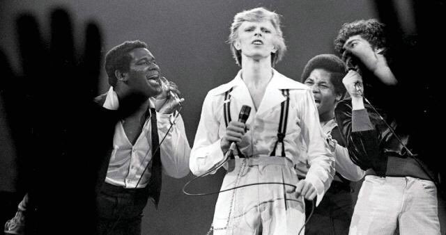 Luther not only sang background on the album and for the tour, he did the vocal arrangements for “Young Americans” and wrote a song on the album. His friendship with Bowie was also a career-long one.