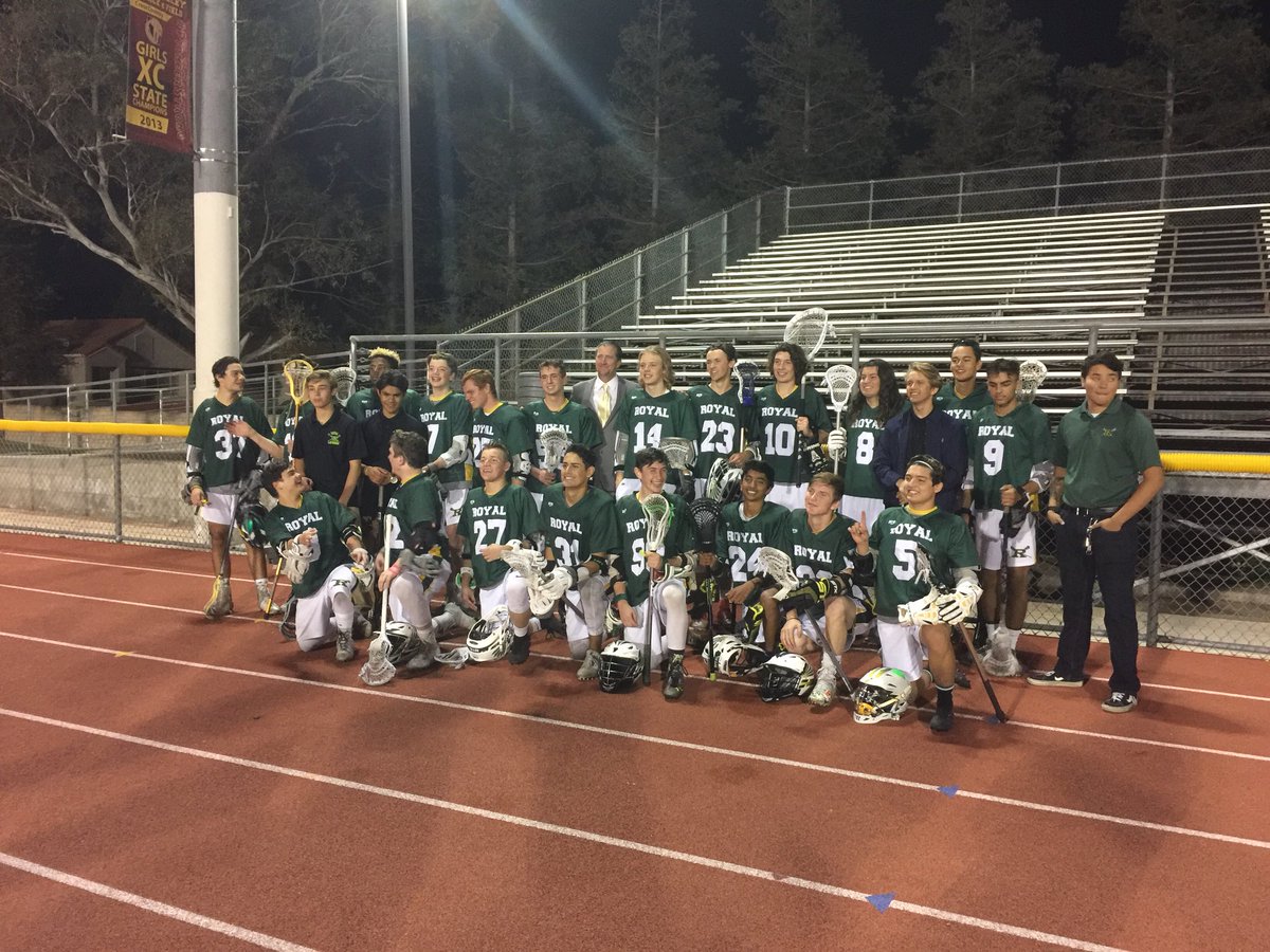 Royaltrack1's tweet photo. Royal LAX wins 9-8 over Simi in 3OT
@vcspreps @TheAcornSports @RHS_LAX @AthleticsRoyal @TheRoyalHS https://t.co/3yfbLNy6dV