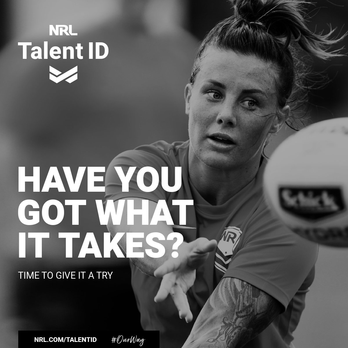 The #NRL is holding a Talent ID day, encouraging females from all sports to come and try their hand at rugby league in the lead up to the Holden Women's Premiership.

🗓 Thursday, 31 May 
📍 Runaway Bay RLFC, Runaway Bay 

More info + sign up – nrl.com/womens 

#OurWay