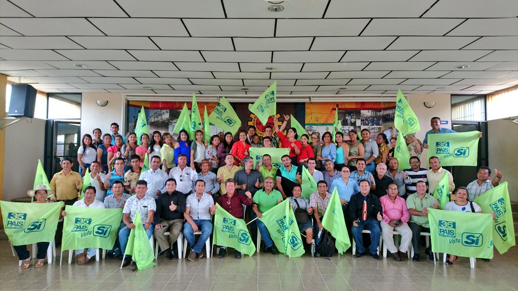 RosaLuzLM's tweet photo. Direcciones locales @35PAIS, dirigentes CRC, Colectivos y Organizaciones que respaldan al Pdte. @Lenin Moreno, mantuvimos Asamblea para consolidar #RenovaciónPAIS.

¡Militancia digna, honesta y transparente!

@marialevicuna @ricardozampais @MCarvajal_A @PaulGranda @mfespinosaEC https://t.co/MLAn6JnTc6