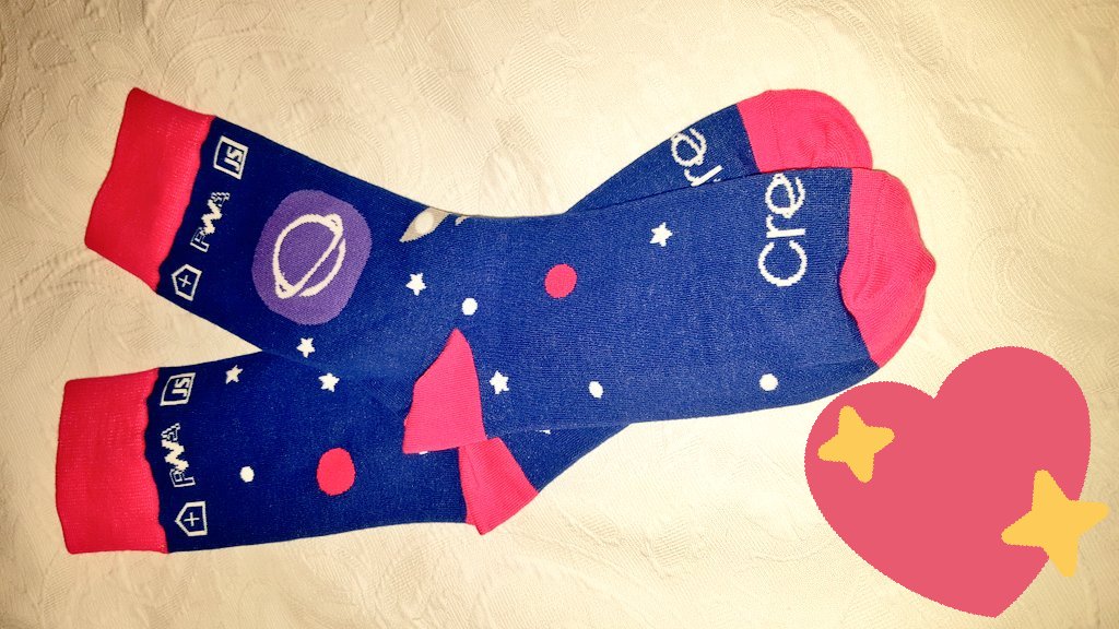 prowebapps's tweet photo. Yes. #pwa socks are real courtesy of #samsungcreate https://t.co/nIMT6wfh0e