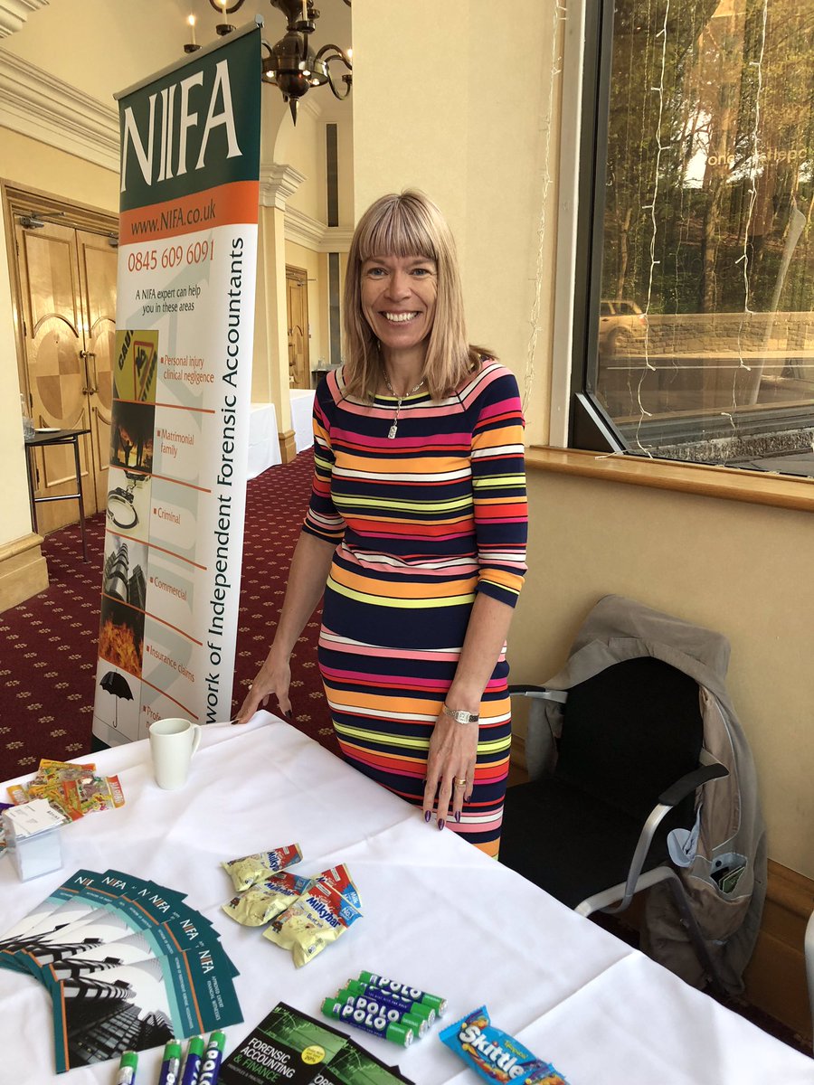 hotstonmoore's tweet photo. Enjoyed setting up our @NIFAnews exhibition stand today having decided we needed something extra to get attention of the family #lawyers @ResFamilyLaw conference #ResConf2018 #divorce #forensicaccountants https://t.co/tTZaaFr75S