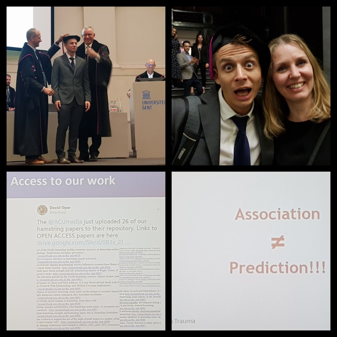 arnlaugw's tweet photo. Great weekend in Gent attending @NicolvanDyk's PhD defence and the 1st #FSPT2018 ! Congratulations dr.Van Dyk - great performance as always! 😀 https://t.co/TwNHOyDVfe
