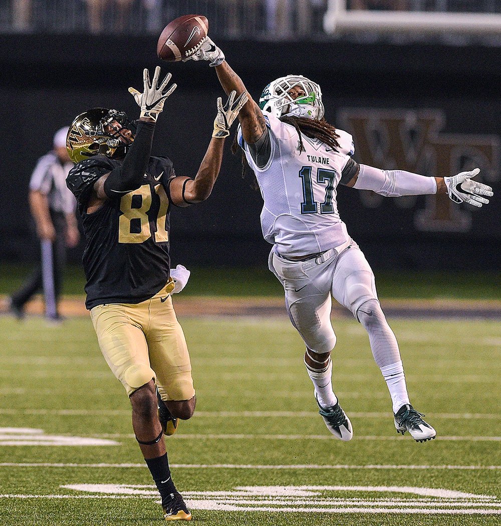 lopperfe's tweet image. #MockAllDraft @MockAll Con el pick 173 los Oakland Raiders escogen a Parry Nickerson, CB de Tulane, @Raiders_esp 

Turno para  @PackersESP