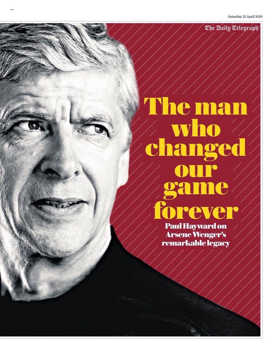 FerasGooner's tweet photo. التلغراف بعنوان مختصر مفيد #MerciArsen https://t.co/rtm1hxYsx3