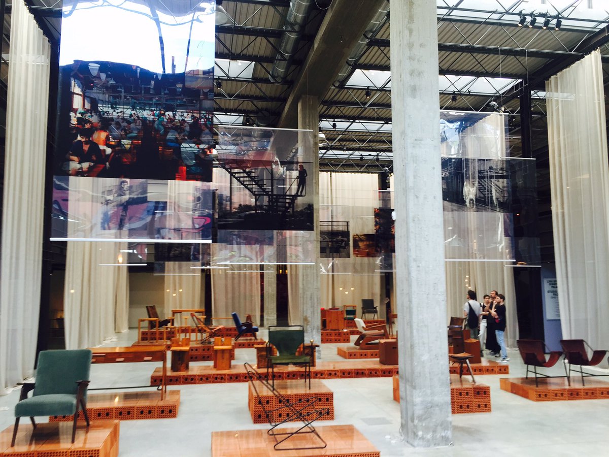 MICROmacroLab's tweet photo. Tribute to Lina Bo Bardi @NilufarGallery #NilufarDepot Best Gallery in Milan peculiar #Design selection and best new Editions #MDW18 https://t.co/OTRWjSSjWv