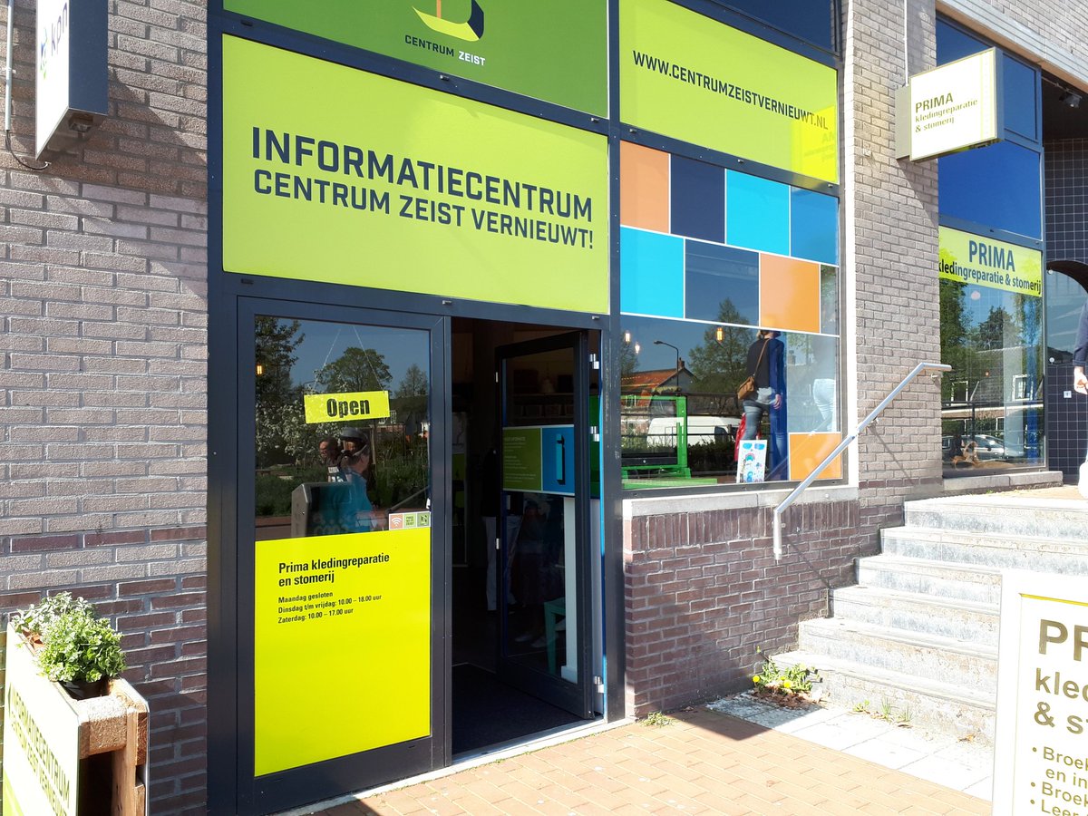 Ook op deze zonnige dag kun je weer tot 14.00 uur in het Informatiecentrum terecht. Heb jij een vraag? Loop dan gerust even naar binnen.