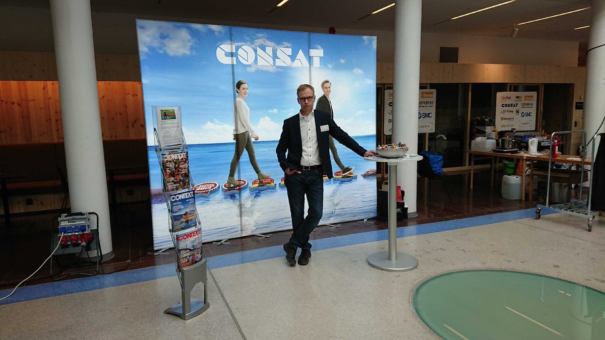 ConsatAB's tweet photo. Nu är vi på Robot SM! Välkomna till vår monter. #Robotics #robotsm @ConsatAB https://t.co/dEDQljXNrh