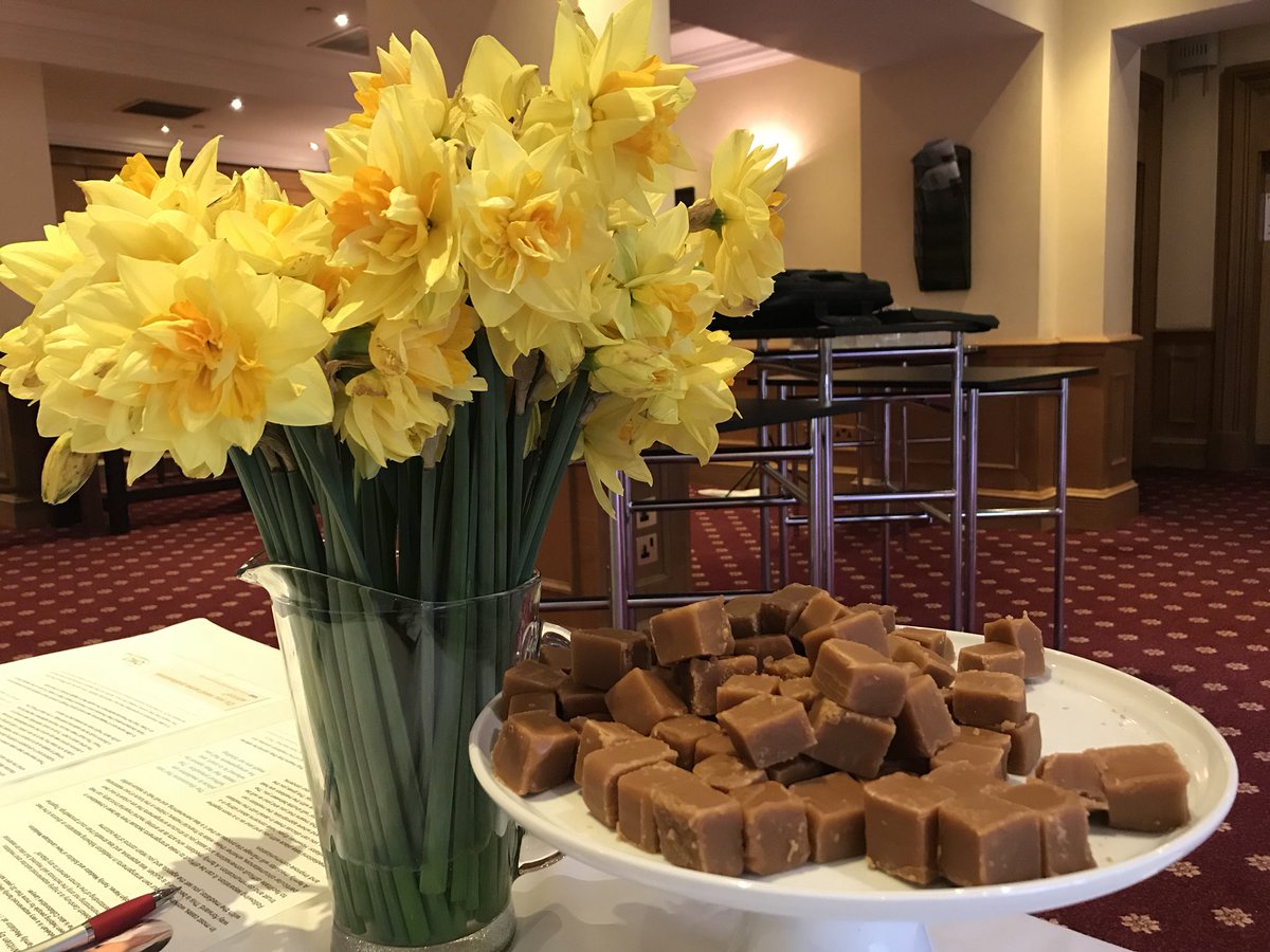 FamilySSHub's tweet photo. Morning happy campers! Just to say the fudge has to go before we leave....#ResConf18 @ResFamilyLaw @OnlyDads https://t.co/K0nABxwhpv