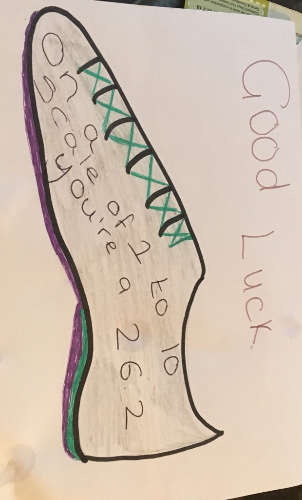 It's all very real now. On our way to London. Thanks to everyone at @DonnaLouiseUK for the message of support - love it!