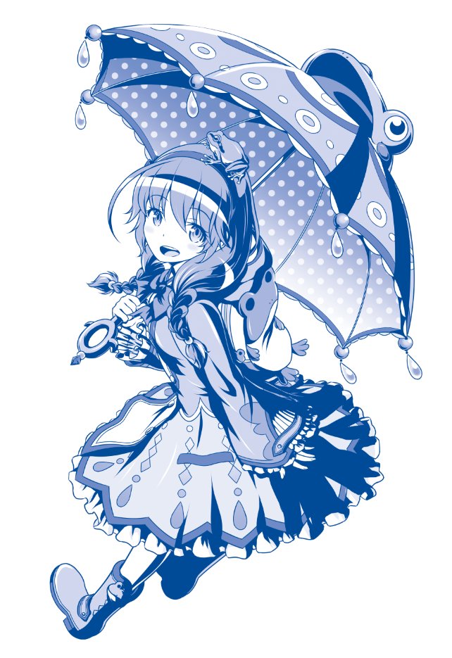 ma_samurai's tweet photo. 友達の誕生日用にみんなでイラスト寄せ書きアロハを作ったときのツユハのイラスト・・・ひこうじま連載前にこれとツユハ・トモエ編のネームを提出したので、コロプラさんの最初の印象が「ツユハ好きな人」になってたんだよなーｗ実際かなり好きですツユハ。けーろけーろりーんなとことか。♯白猫 https://t.co/rKOYJGxXju