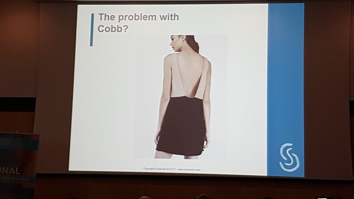 CarlotteK's tweet photo. Beyond the Cobb Angle ! #SOSORT2018 @SOSORTgroup https://t.co/QgHLFqnPmx