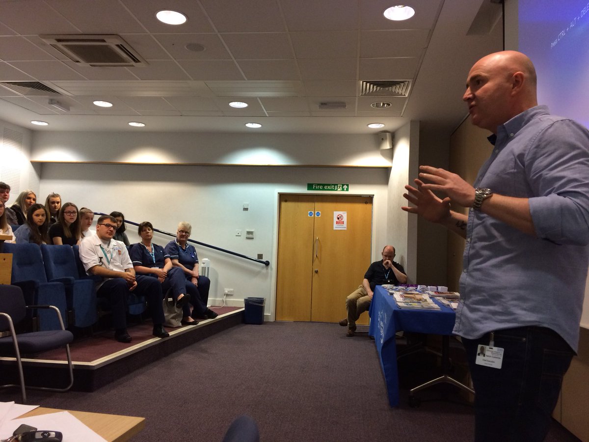UHMBTCareers's tweet photo. Thank you to our new CEO @aaroncumminsNHS for supporting our Healthcare Careers Weekend in the Royal Lancaster Infirmary! Your introductory talk was really inspiring! #teamwork #greatstart #nhscareers #futureworkforce https://t.co/BAdFUOoruR